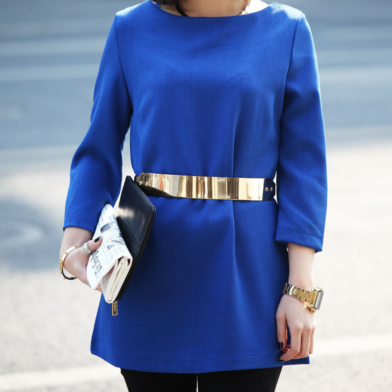 mavi elbise